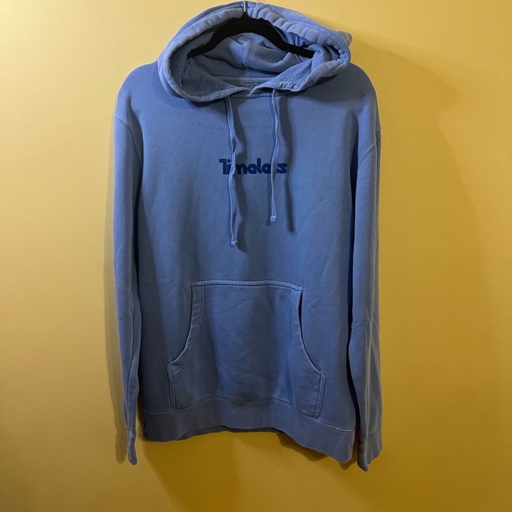 Meghan Trainor Timeless Tour Hoodie Blue Official Merch - Medium
